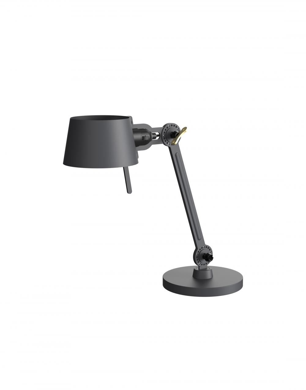 Bolt Desk Lamp Single Arm Small Midnight Grey