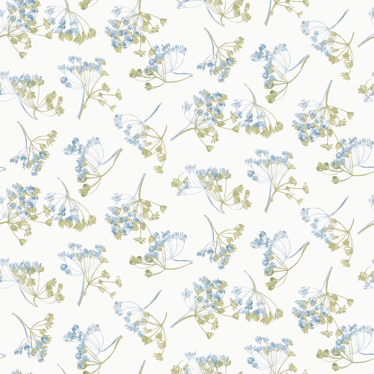Laura Ashley Avonbury Wallpaper Hedgerow Green 130102