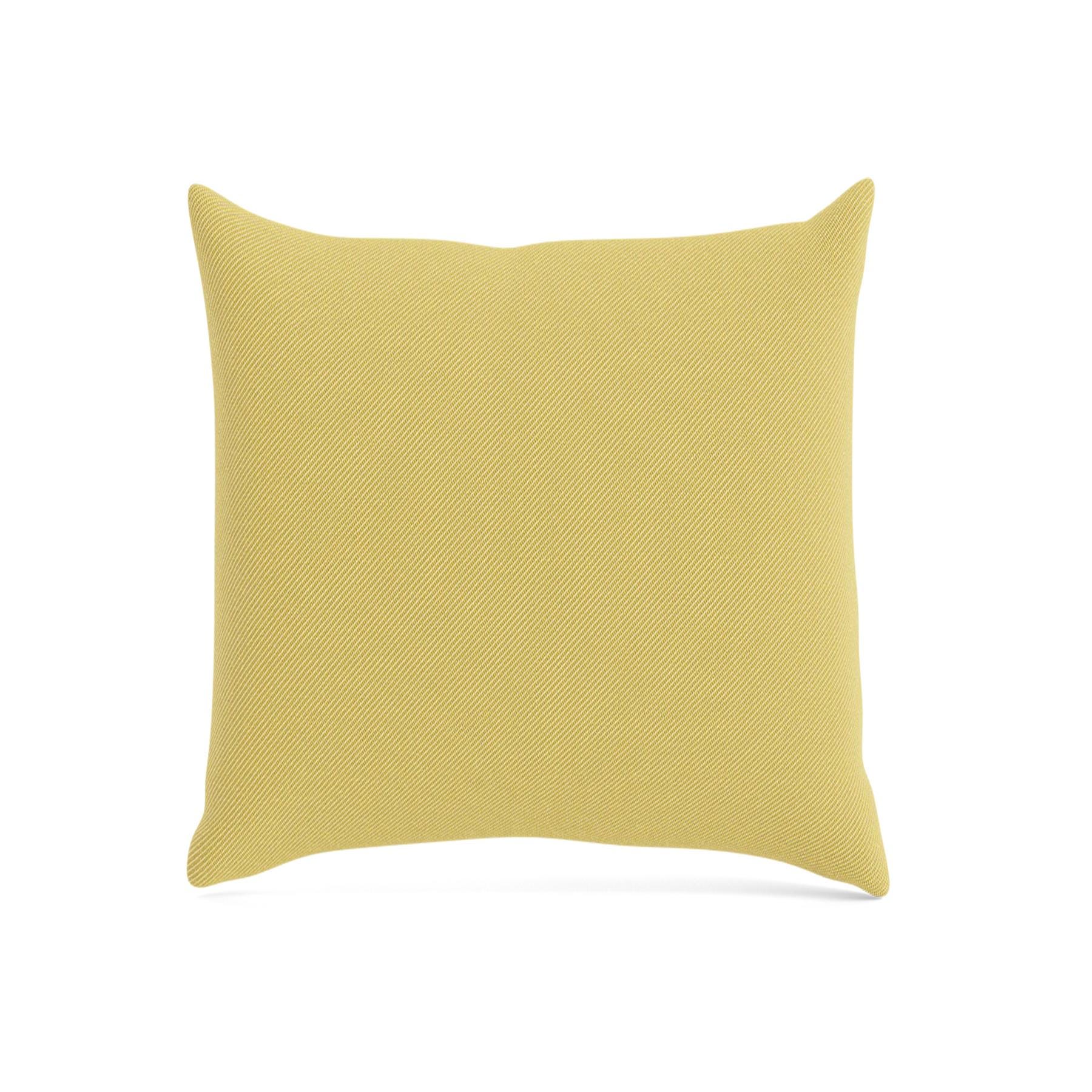 Make Nordic Pillow 50cmx50cm Twill Weave 430 Down And Fibers Yellow