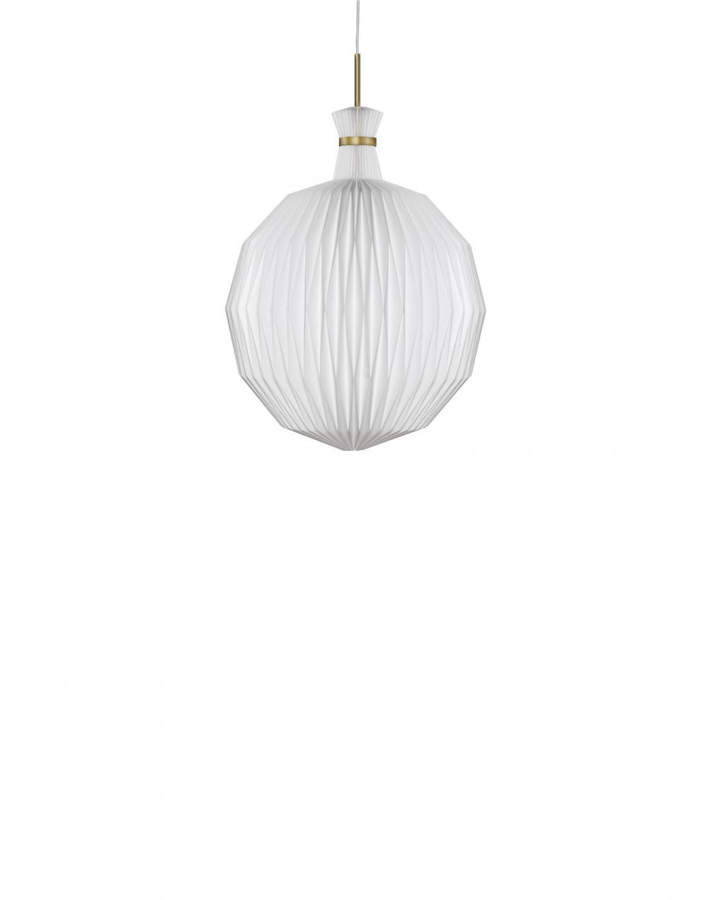 Le Klint 101 Pendant Small Plastic Brushed Brass White Designer Pendant Lighting