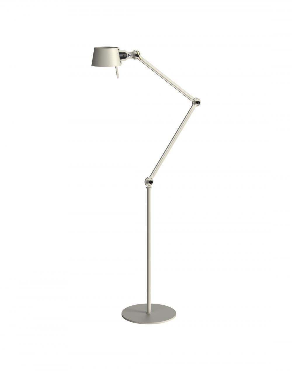 Bolt Floor Lamp Double Arm Ash Grey