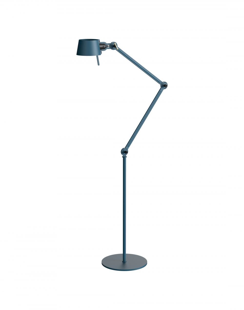 Bolt Floor Lamp Double Arm Thunder Blue