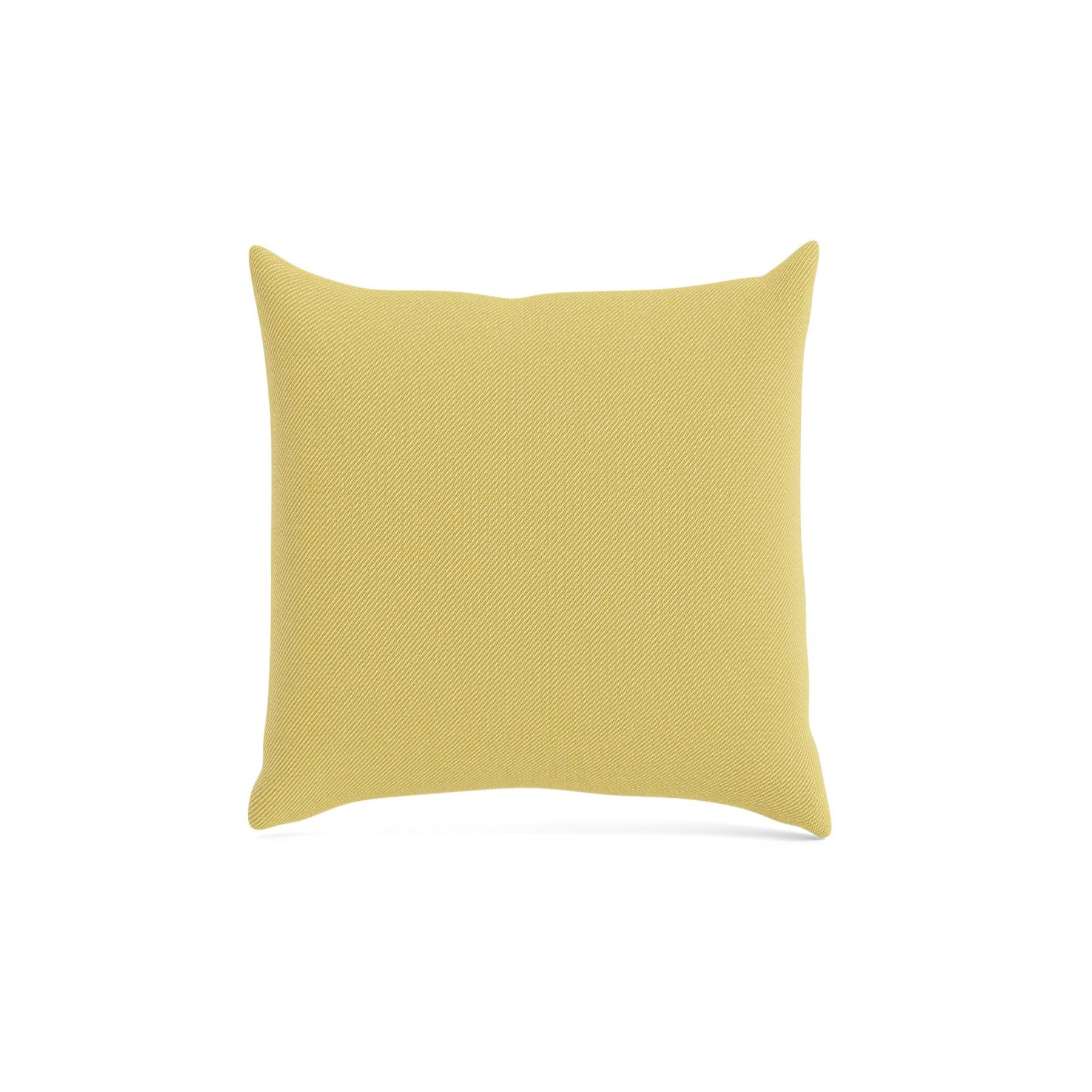 Make Nordic Pillow 40cmx40cm Twill Weave 430 Down And Fibers Yellow