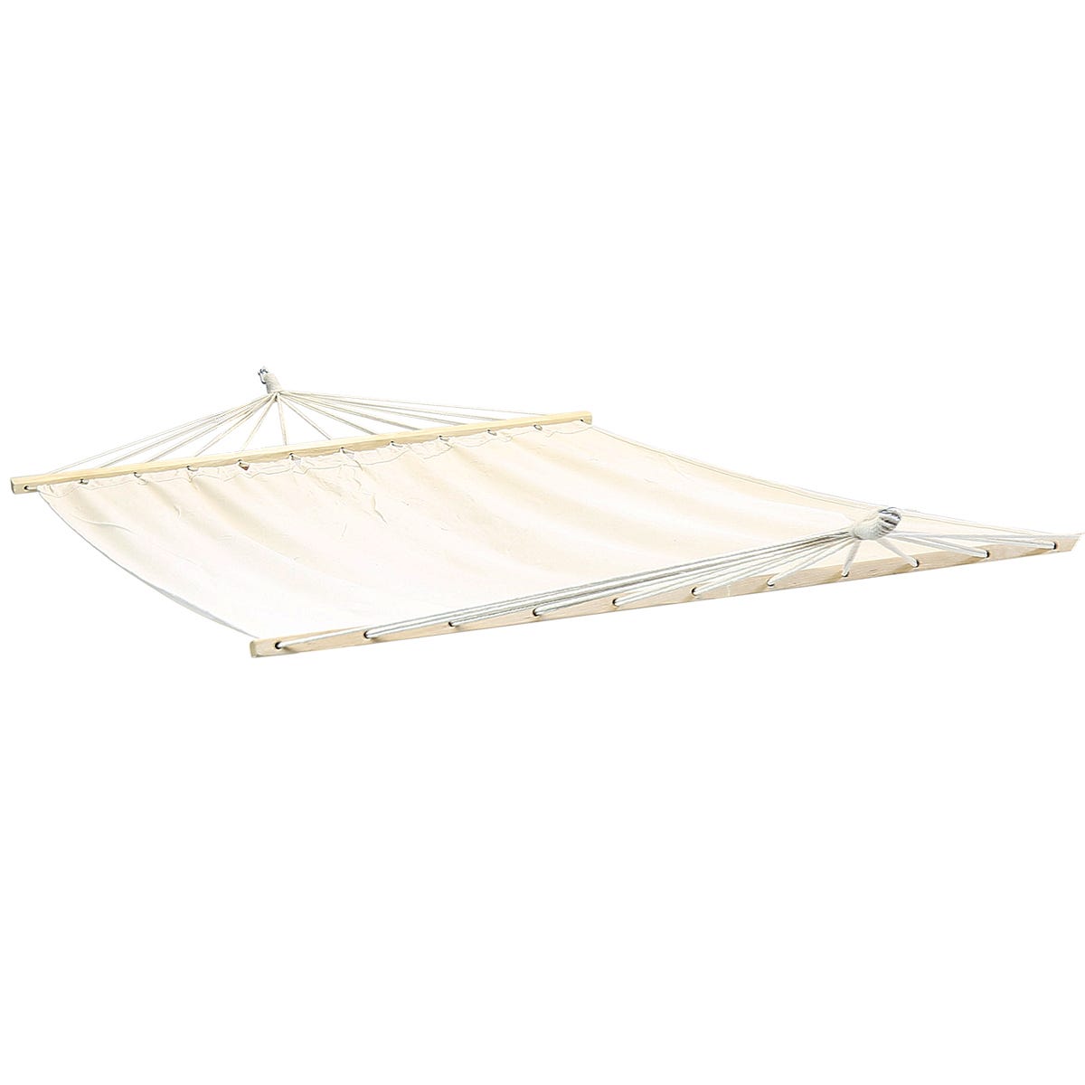 Charles Bentley Extra Large Garden Hammock Sling Two Person Cream