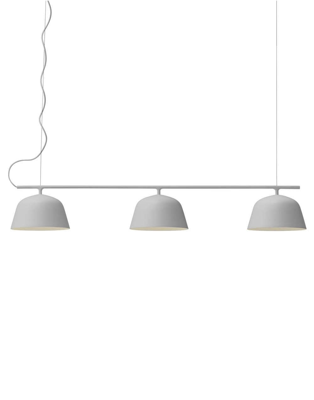 Muuto Ambit Rail Pendant Grey Designer Pendant Lighting