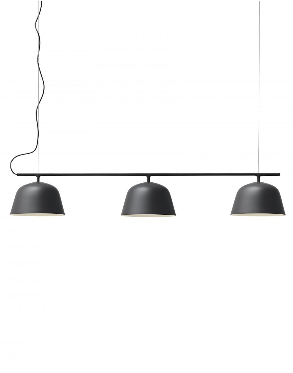 Muuto Ambit Rail Pendant Black Designer Pendant Lighting