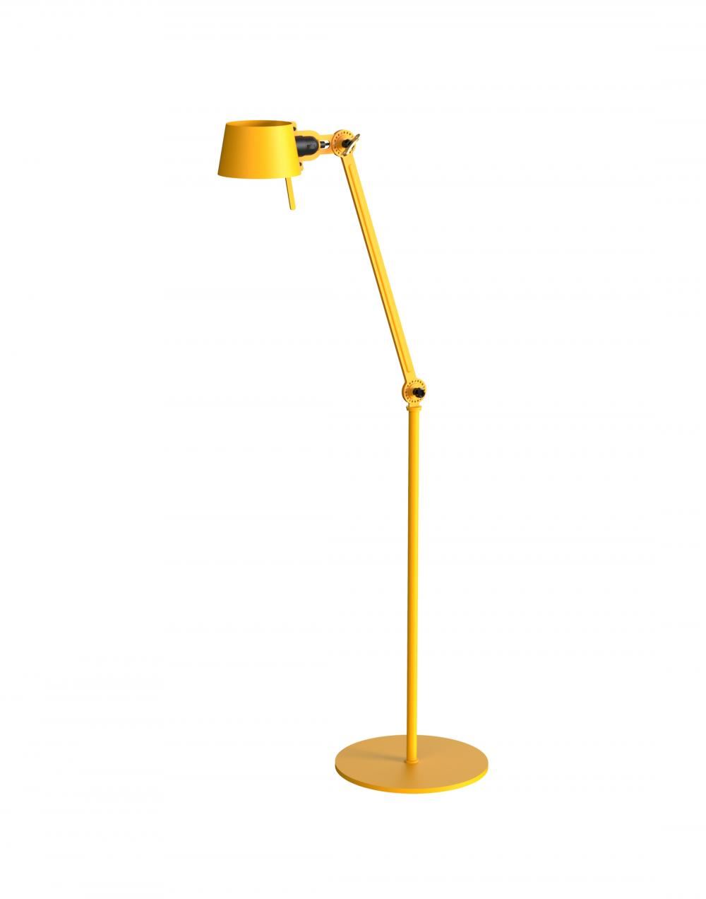 Bolt Floor Lamp Single Arm Sunny Yellow