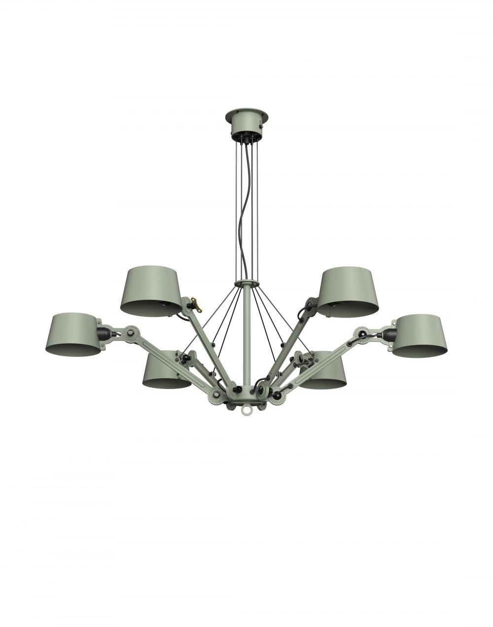 Bolt Chandelier Flux Green