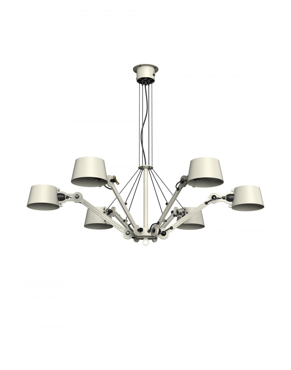 Bolt Chandelier Ash Grey