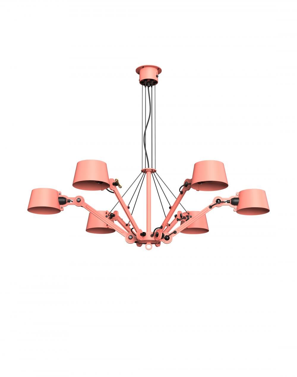 Bolt Chandelier Daybreak Rose