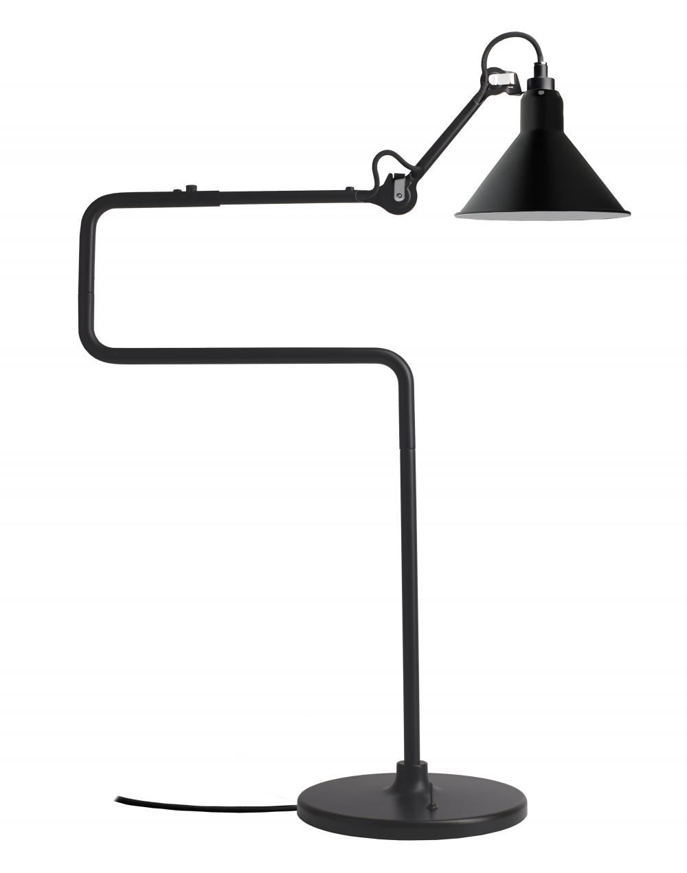 Lampe Gras 317 Table Lamp Black Shade Conical