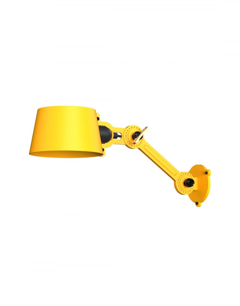 Bolt Wall Lamp Side Fit Small Sunny Yellow With Cable Switch And Plug