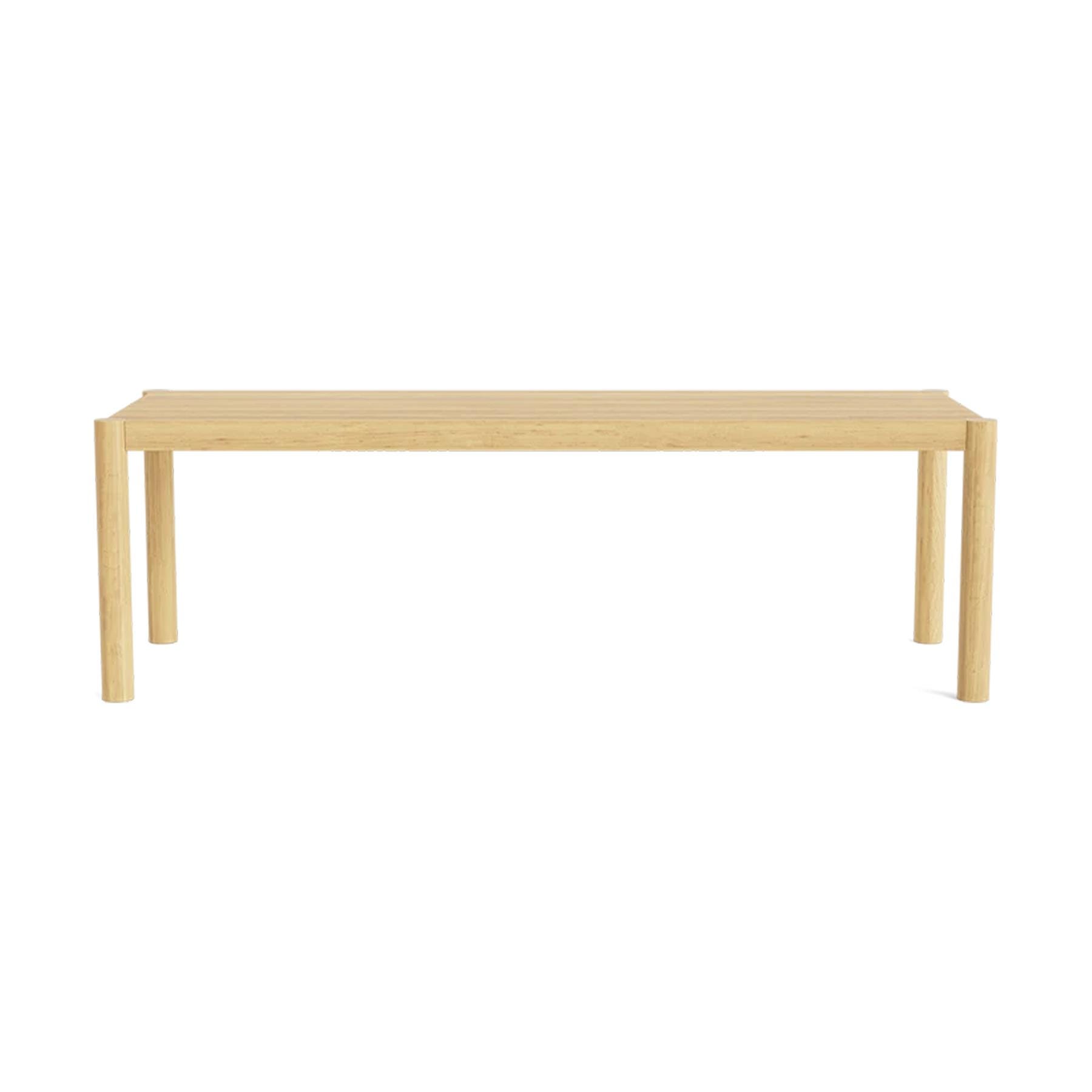 Make Nordic Tammi Coffee Table Rectangle Height 45cm Oak Natural Oil Light Wood Designer Furniture From Holloways Of Ludlow