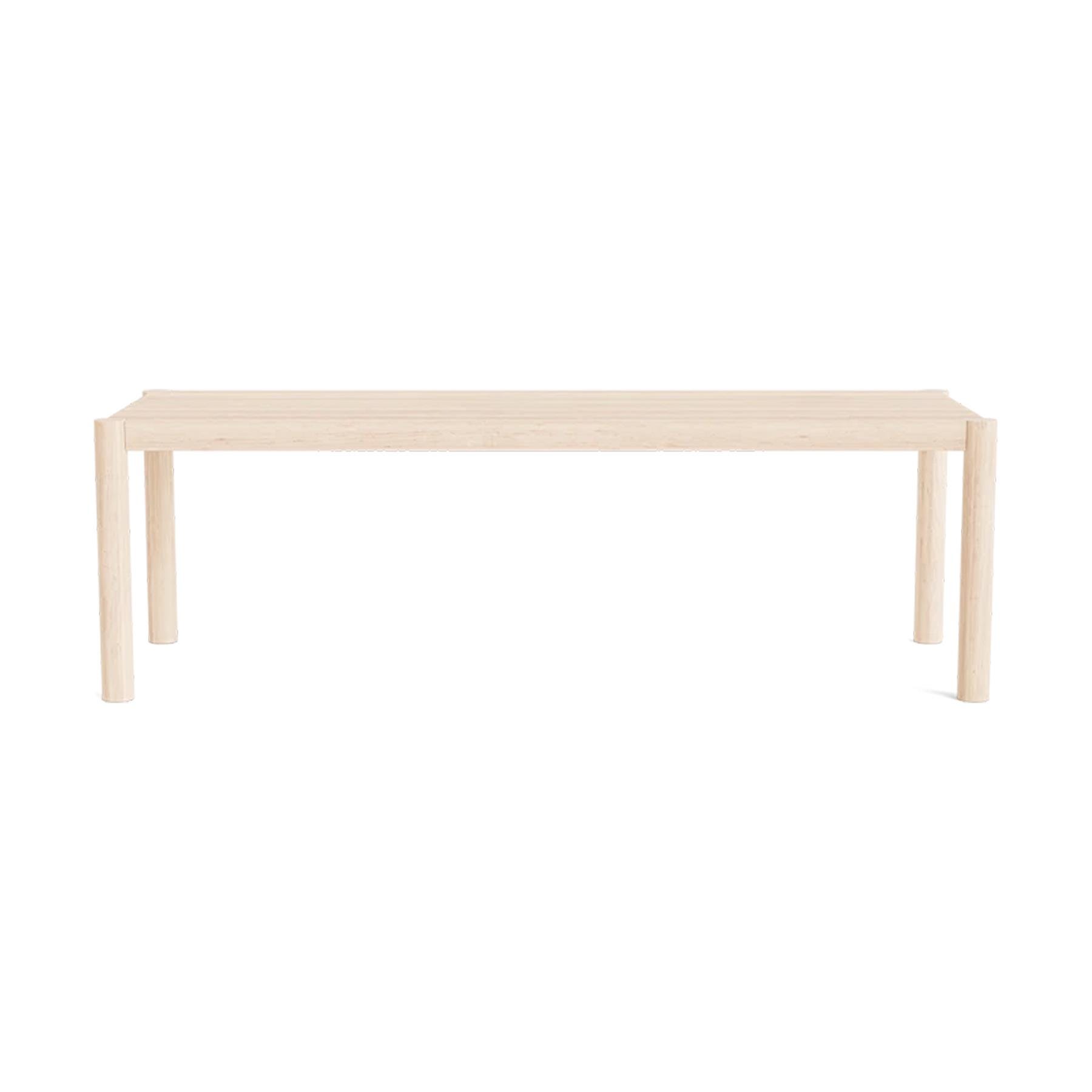 Make Nordic Tammi Coffee Table Rectangle Height 38cm Oak White Oil Light Wood Designer Furniture From Holloways Of Ludlow