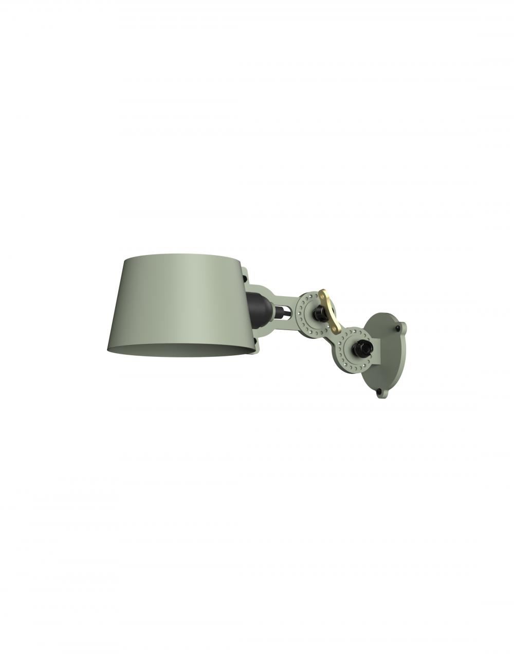 Bolt Wall Lamp Side Fit Mini Flux Green With Cable Switch And Plug