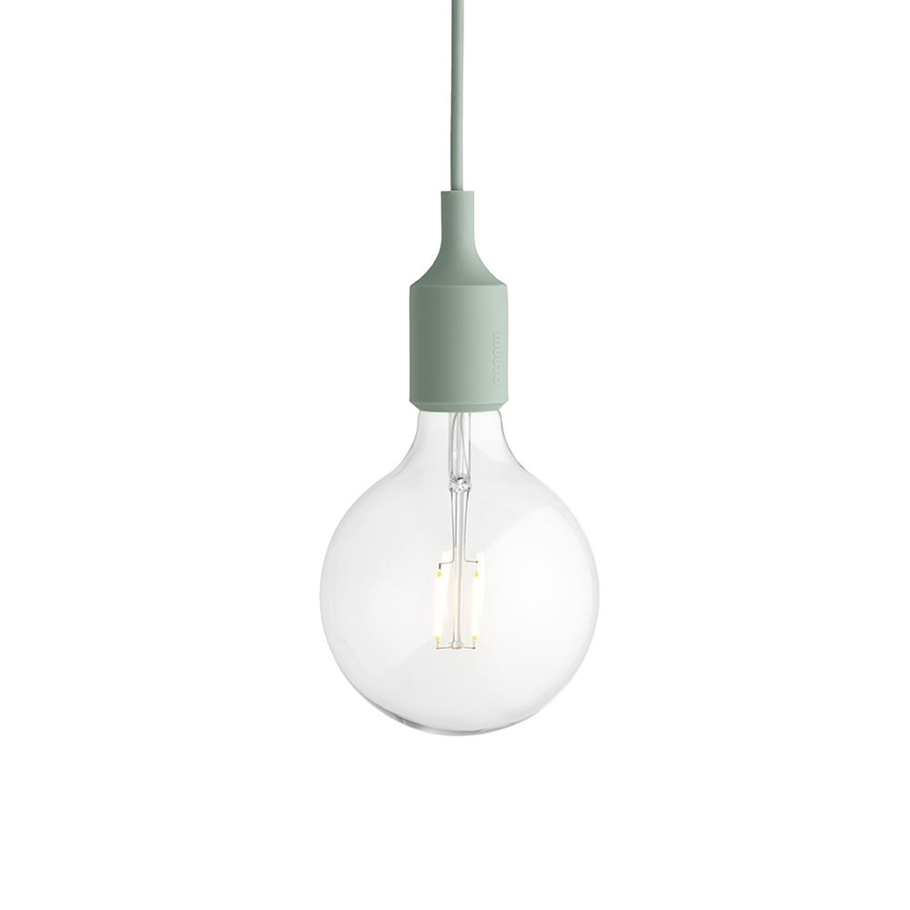 E27 Pendant Lamp Led Light Green None