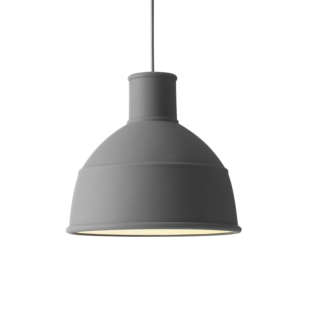 Muuto Unfold Pendant Dark Grey Designer Pendant Lighting