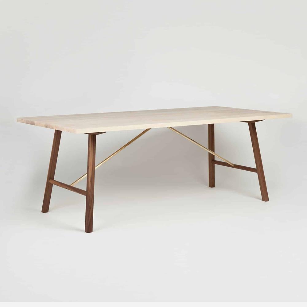 Dining Table Two Ash And Walnut 18m