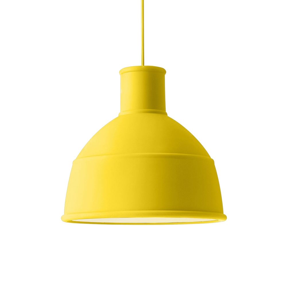 Muuto Unfold Pendant Yellow Designer Pendant Lighting