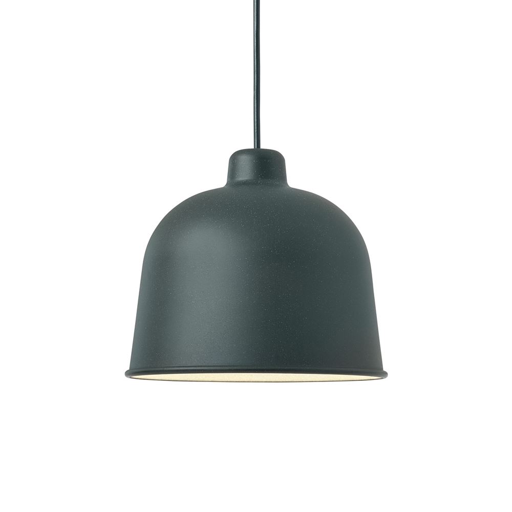 Muuto Grain Pendant Dark Green Designer Pendant Lighting