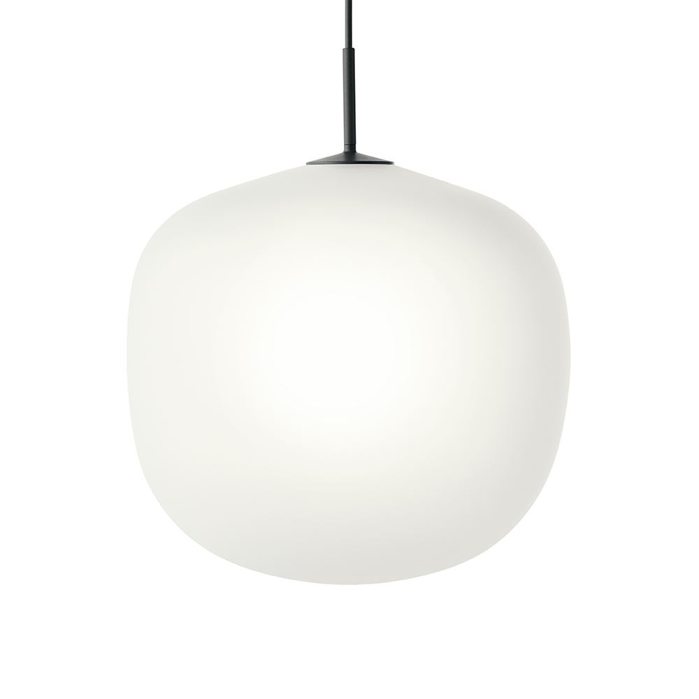 Muuto Rime Pendant Extra Large Black Designer Pendant Lighting