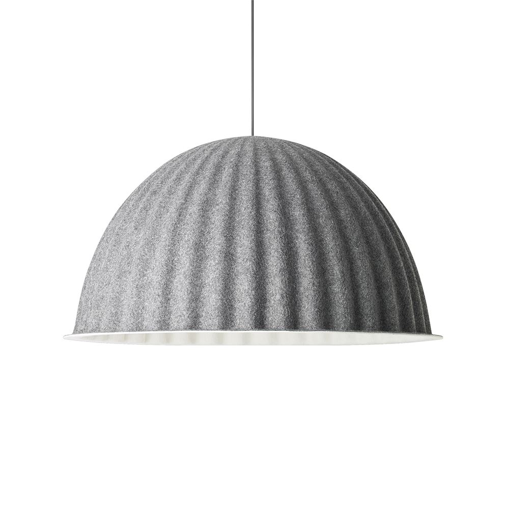 Muuto Under The Bell Pendant Large Grey Designer Pendant Lighting