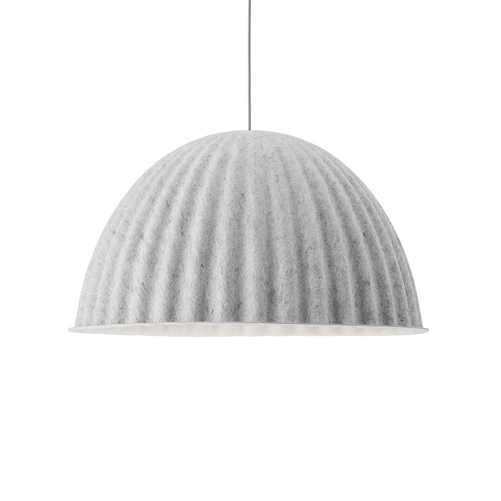 Muuto Under The Bell Pendant Large White Melange Designer Pendant Lighting