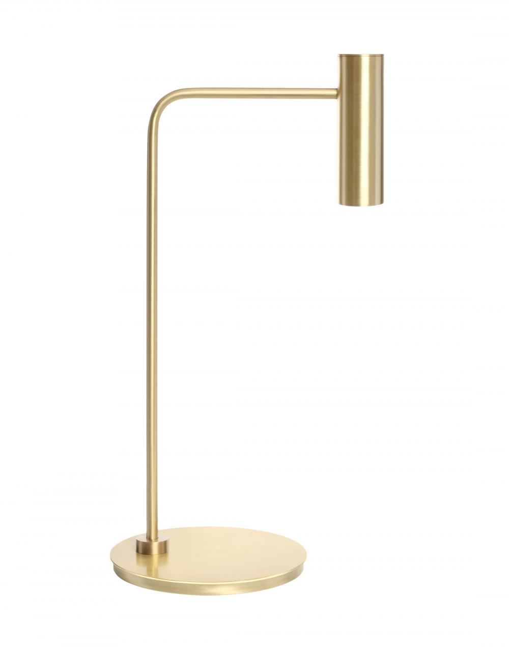 Heron Table Light Satin Brass