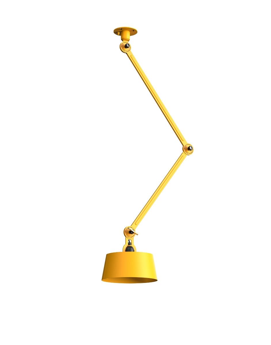 Bolt Ceiling Lamp Double Arm Sunny Yellow Under Fit