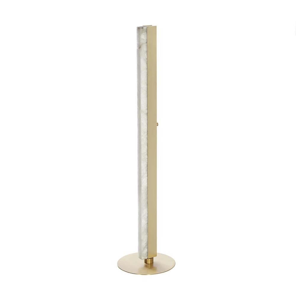 Artes Floor Light Satin Brass