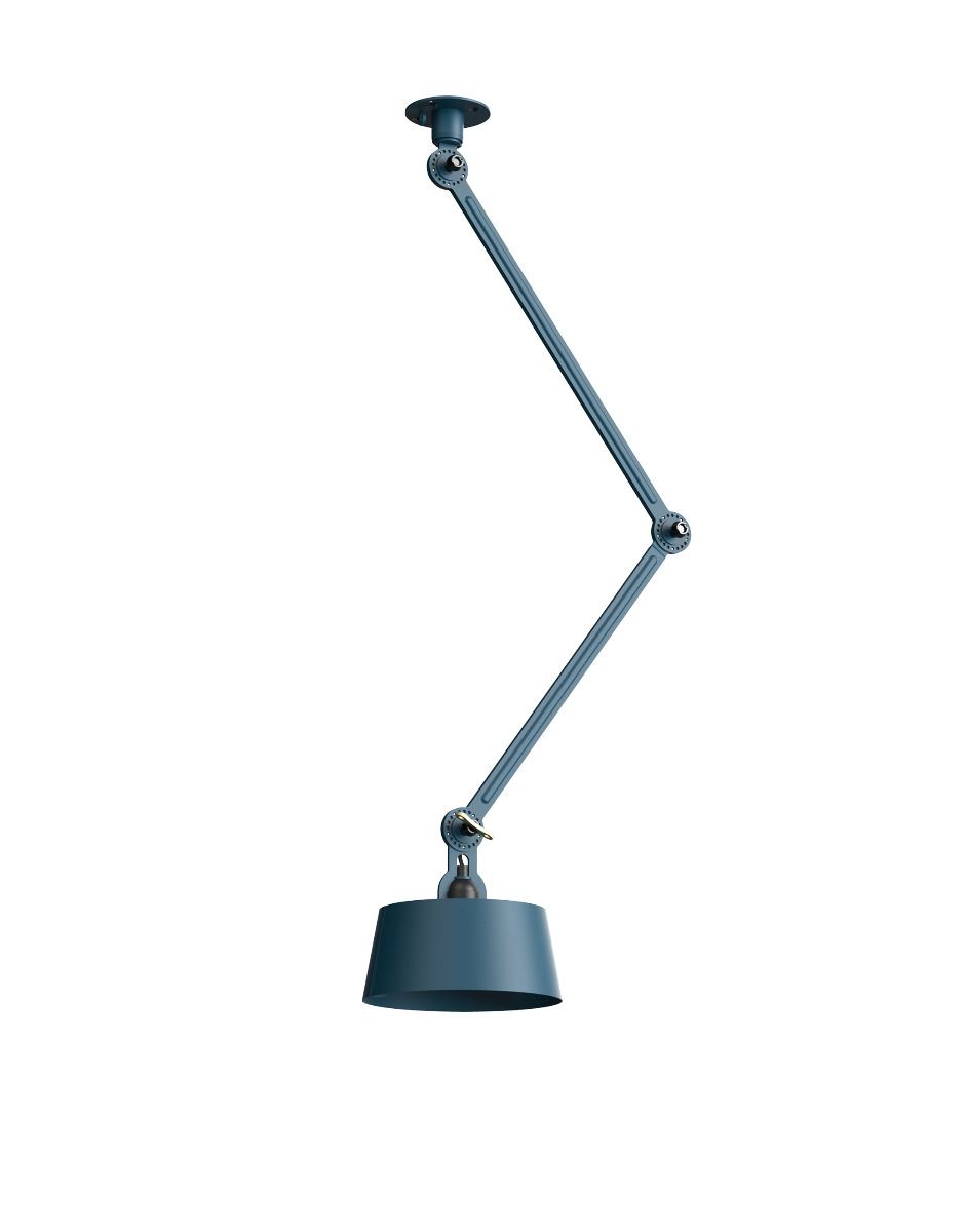 Bolt Ceiling Lamp Double Arm Thunder Blue Under Fit