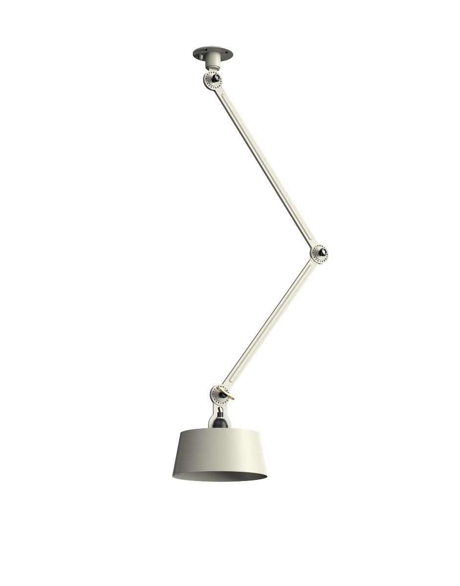 Bolt Ceiling Lamp Double Arm Ash Grey Under Fit