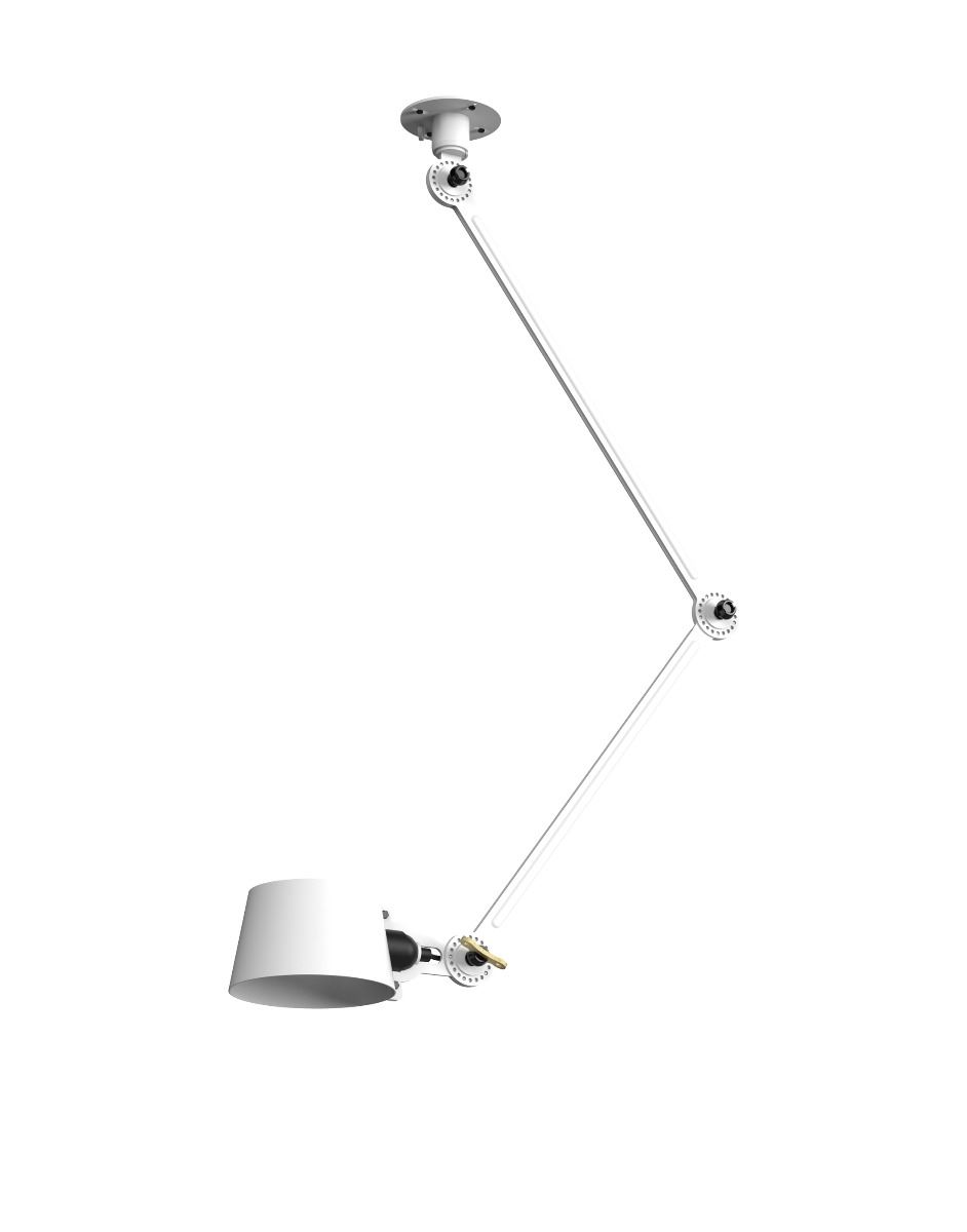 Bolt Ceiling Lamp Double Arm Pure White Side Fit