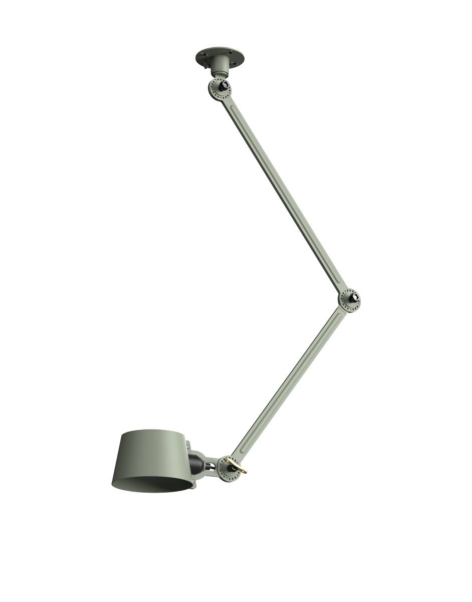 Bolt Ceiling Lamp Double Arm Flux Green Side Fit