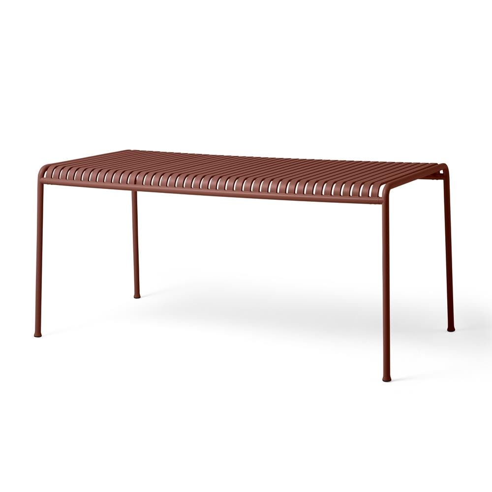 Hay Palissade Garden Dining Table Large Iron Red Designer Furniture From Holloways Of Ludlow