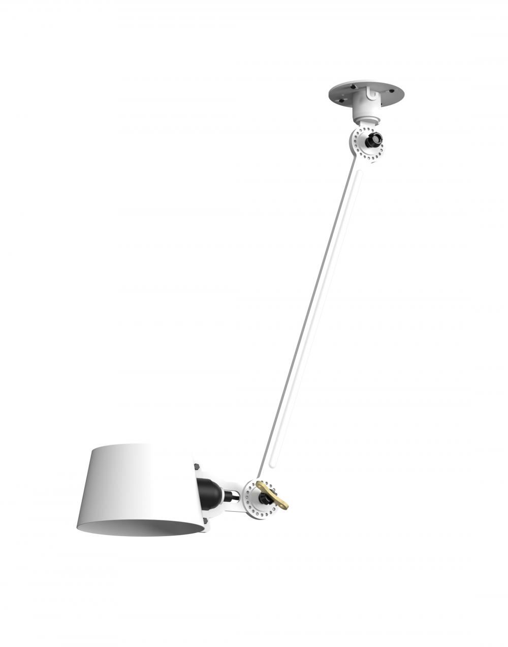 Bolt Ceiling Lamp Single Arm Pure White Side Fit