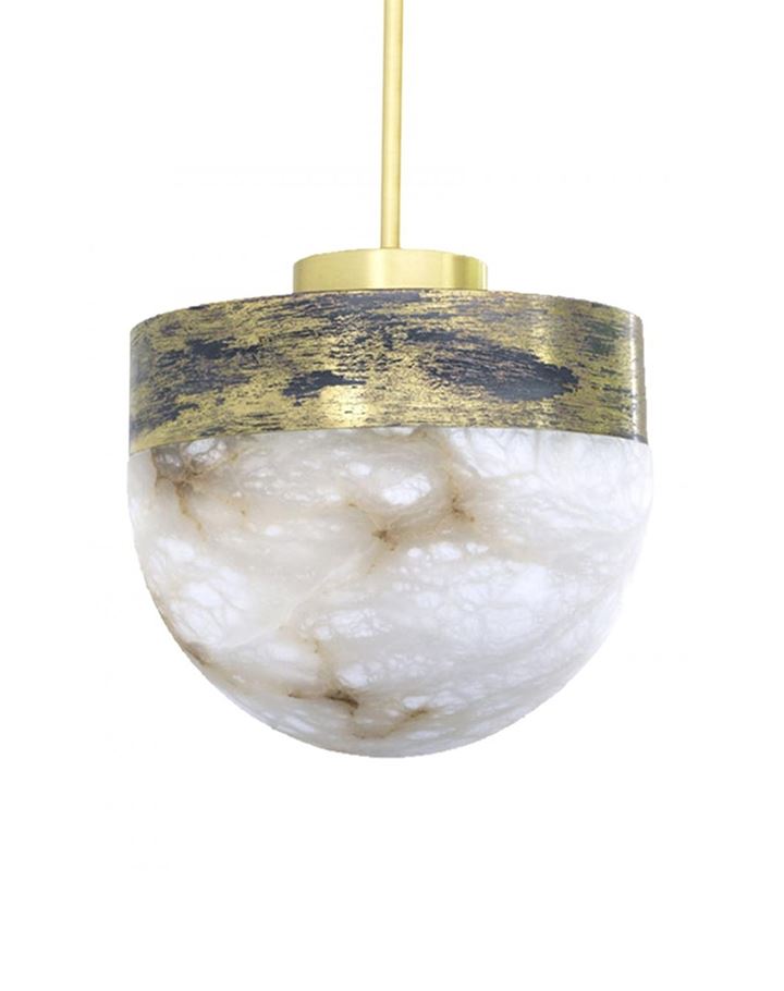 Cto Lighting Lucid Pendant 300 None Brassgold Designer Pendant Lighting