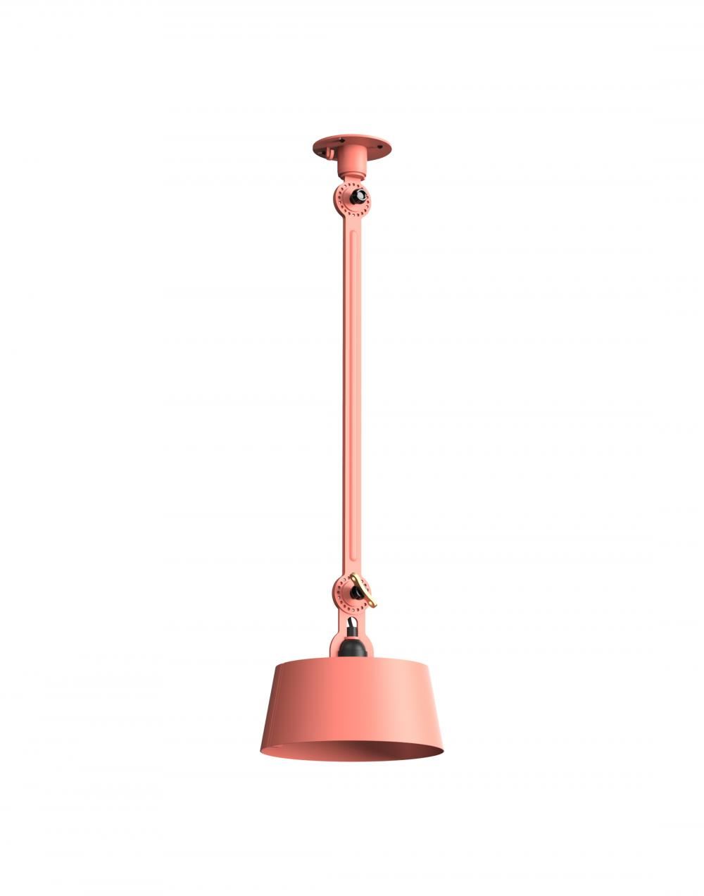 Bolt Ceiling Lamp Single Arm Daybreak Rose Under Fit