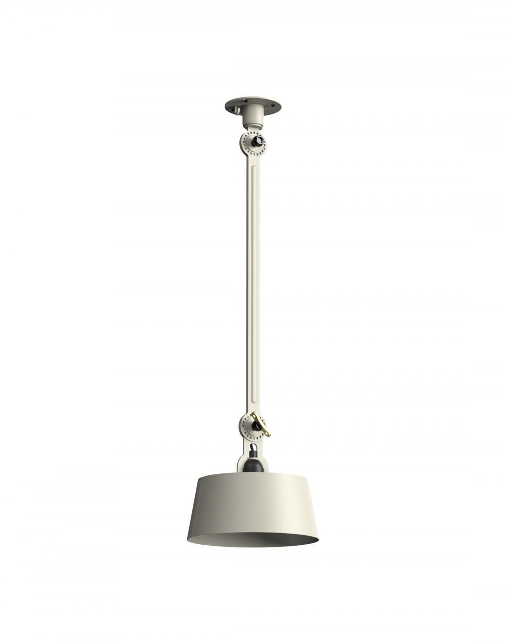 Bolt Ceiling Lamp Single Arm Ash Grey Under Fit