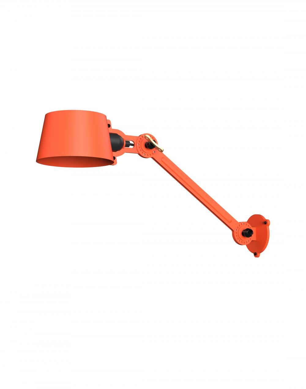 Bolt Wall Lamp Side Fit Striking Orange With Cable Switch And Plug