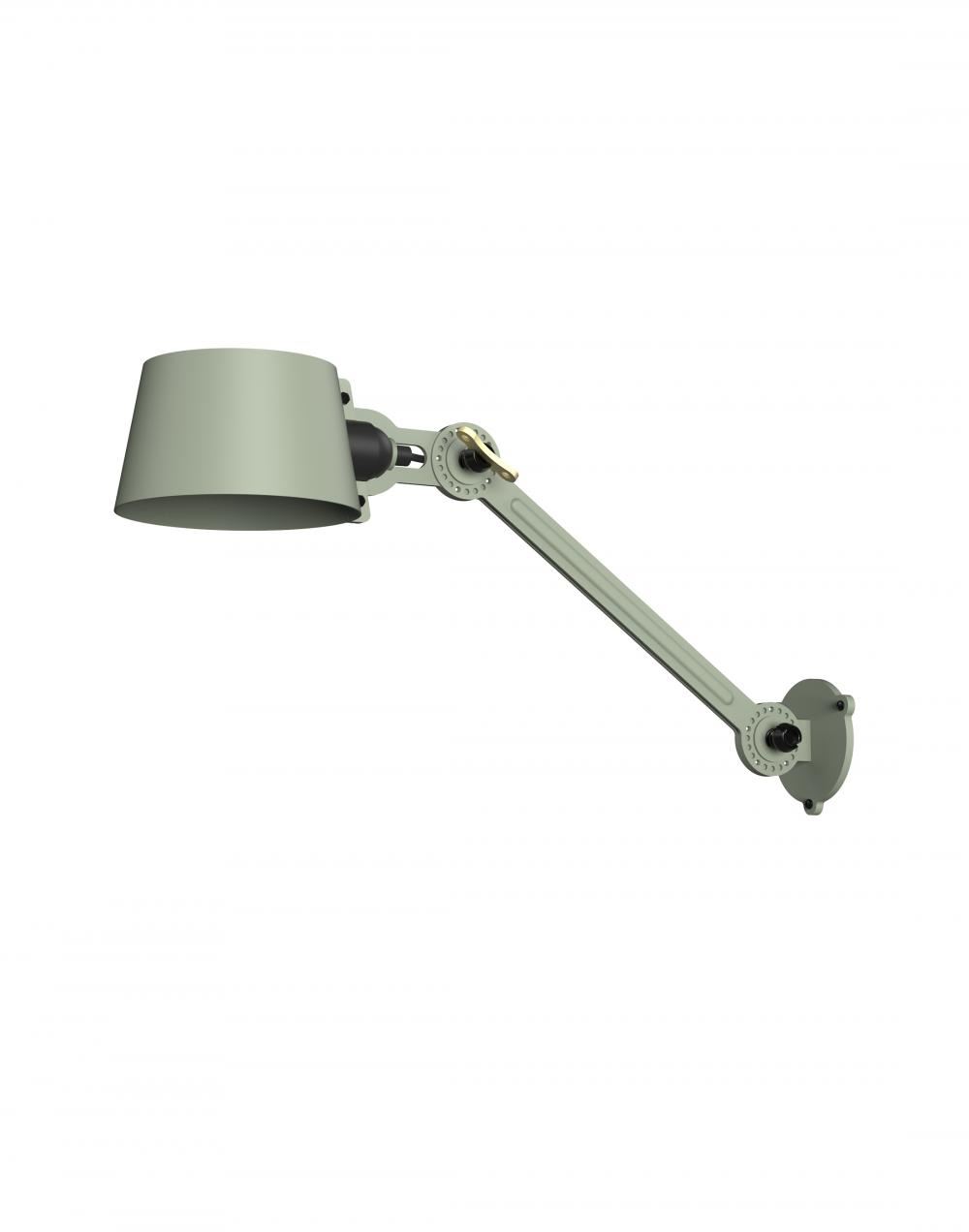 Bolt Wall Lamp Side Fit Flux Green With Cable Switch And Plug