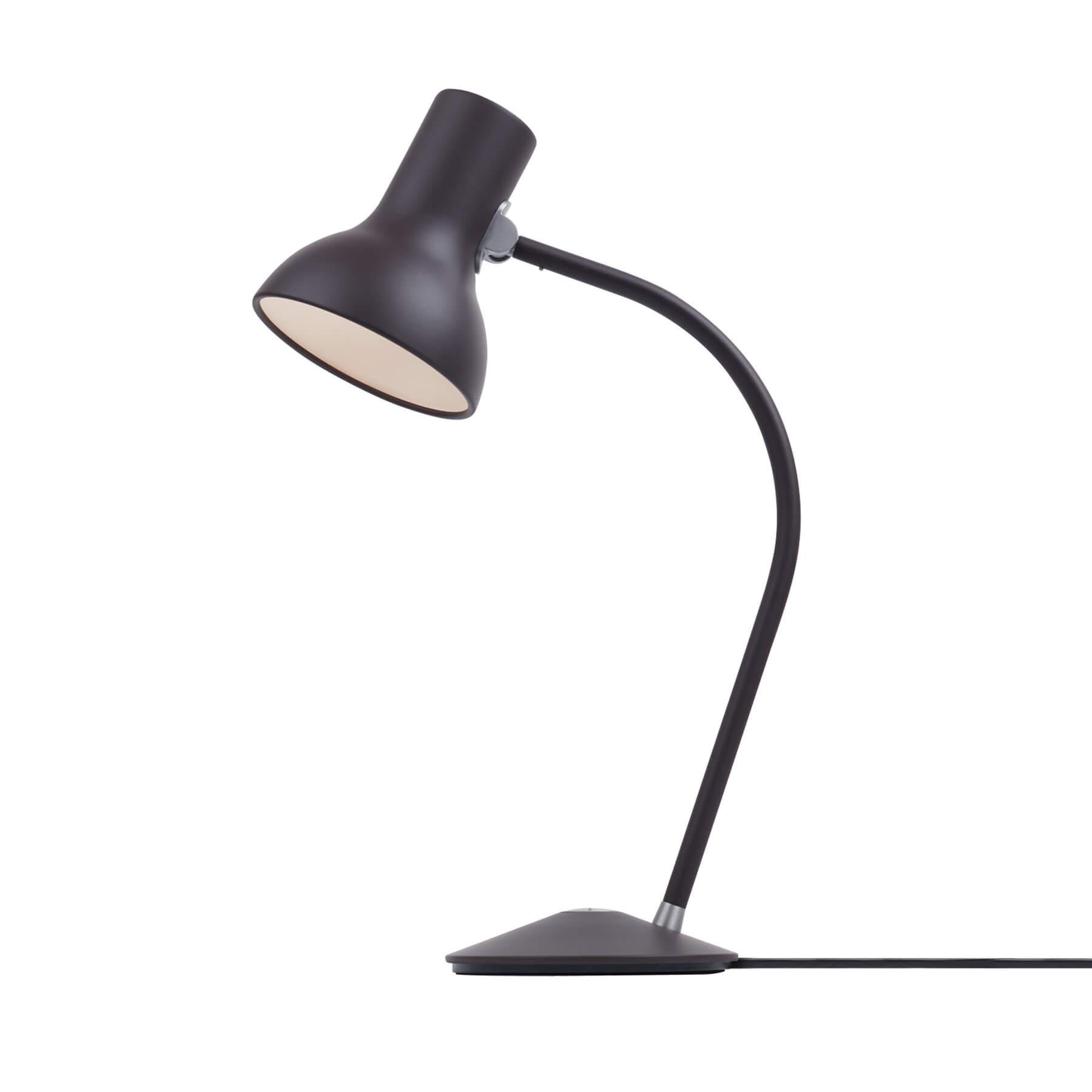 Anglepoise Type 75 Mini Table Lamp Black Umber With Adjustable Arm