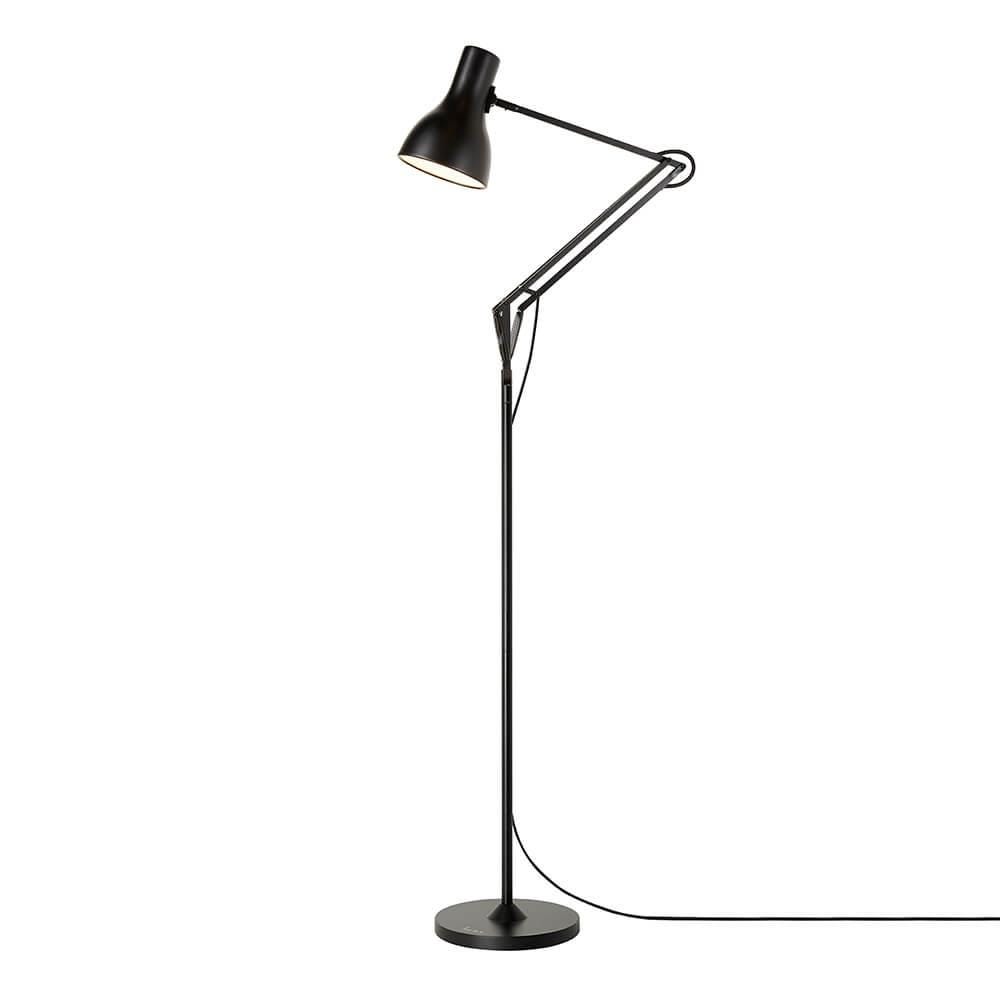 Anglepoise Type 75 Floor Lamp Paul Smith Edition Edition Five Floor Lighting Black Designer Floor Lamp With Adjustable Arm