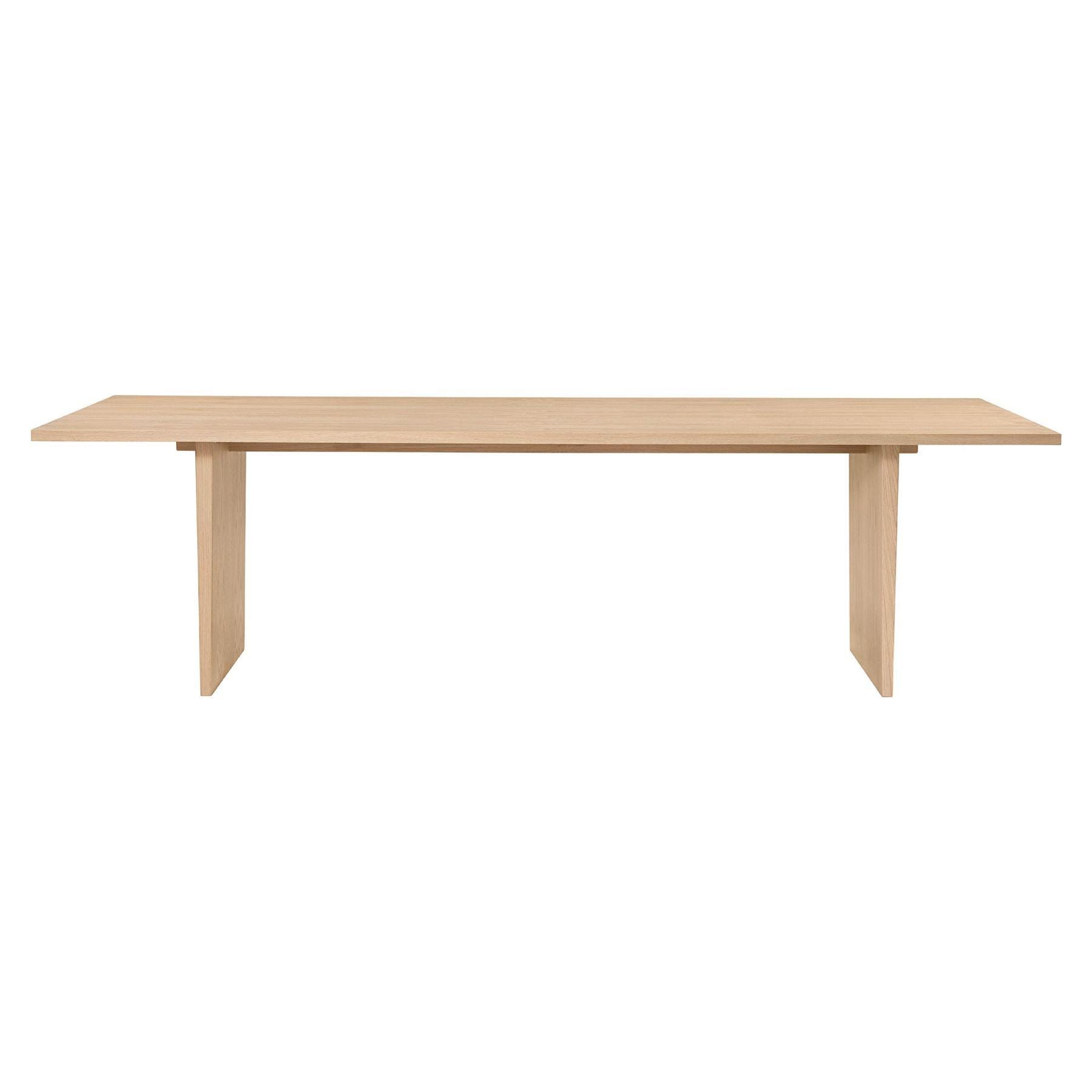 Gubi Private Dining Table 260cm Light Oak Light Wood Designer Furniture From Holloways Of Ludlow