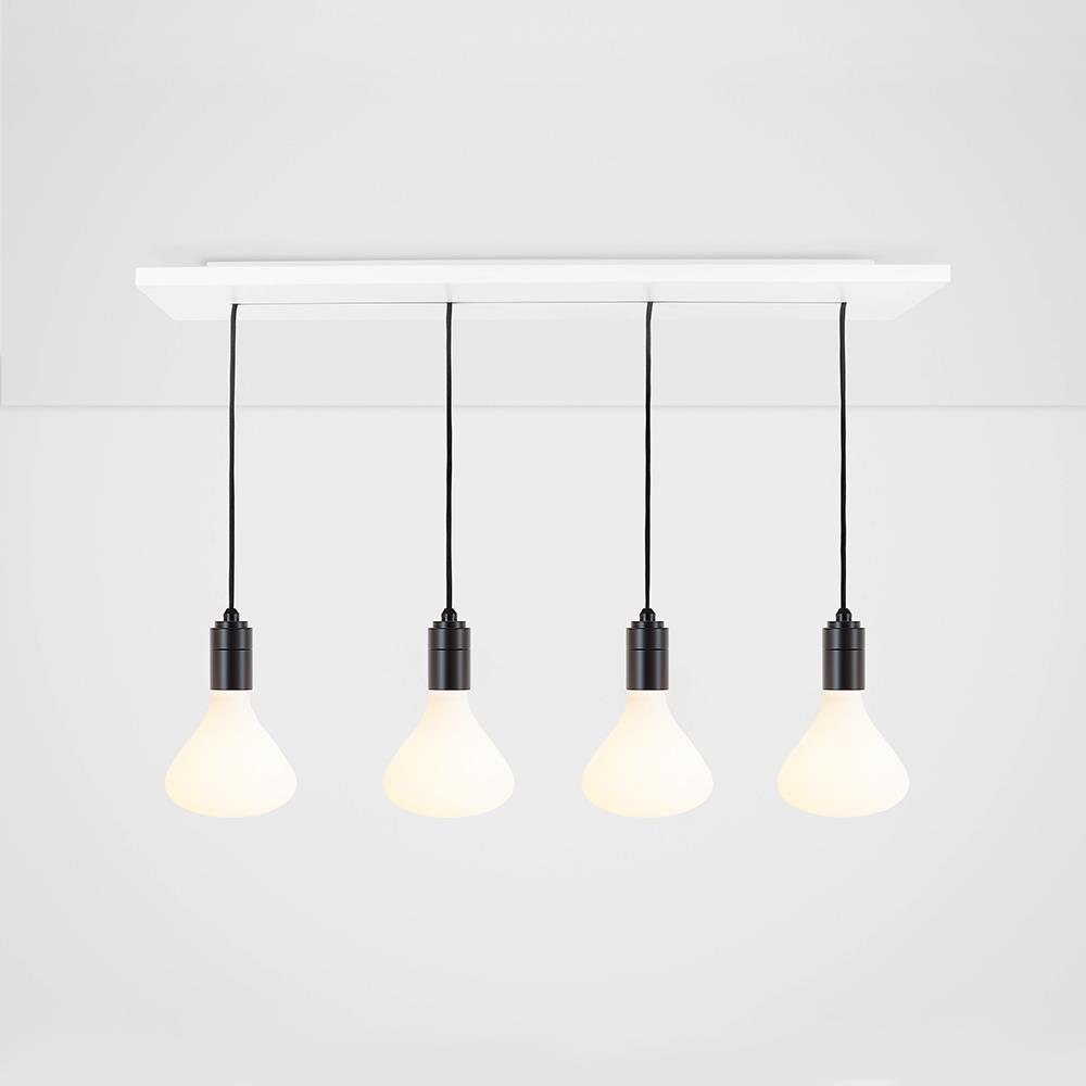 Tala Multiple Pendant With Noma Bulbs Black Designer Pendant Lighting