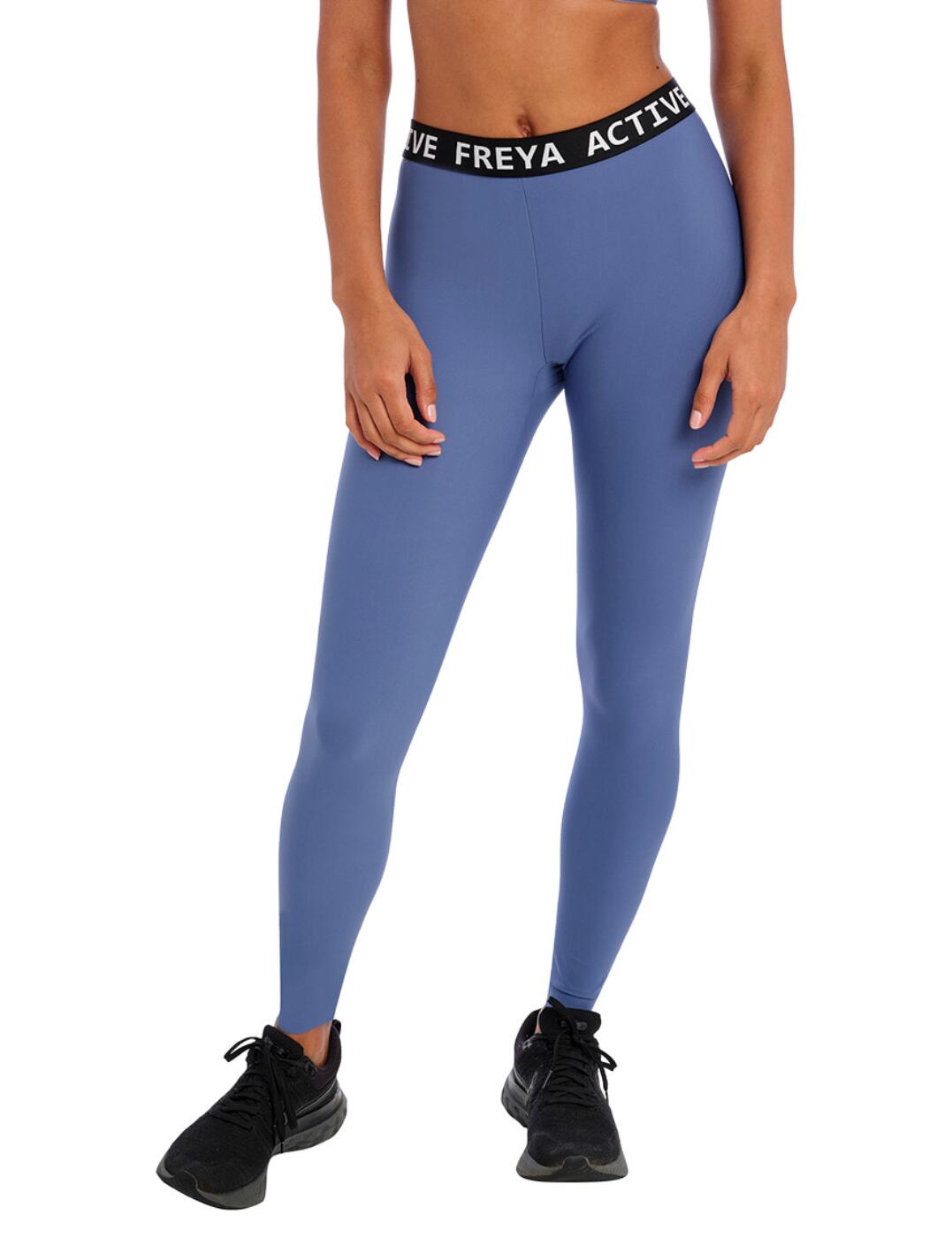 Be the best you this season with Freya Active's chic and comfortable Power Sculpt 2.0 leggings. This iconic piece is cut to a high-rise waist and comes with a full leg length for a comfortable fit that contours and compresses your body. These leggings are crafted from lightweight and breathable fabrics that allow for full freedom of movement and support and shape your body. The wide elasticated waistband features the Freya Active logo bannered across for a designer look. These leggings offer a hidden front pocket making them the perfect gym fit.  Concealed front pocket Wide elasticated waistband for a comfortable fit High-rise waist Squat-proof material All over compression technology Lightweight and breathable Full leg length Country of origin: Sri Lanka Composition: 60% Polyamide &pipe; 40% Elastane Listed in UK sizes  58762-103256-1352348 400851 Sports Leggings