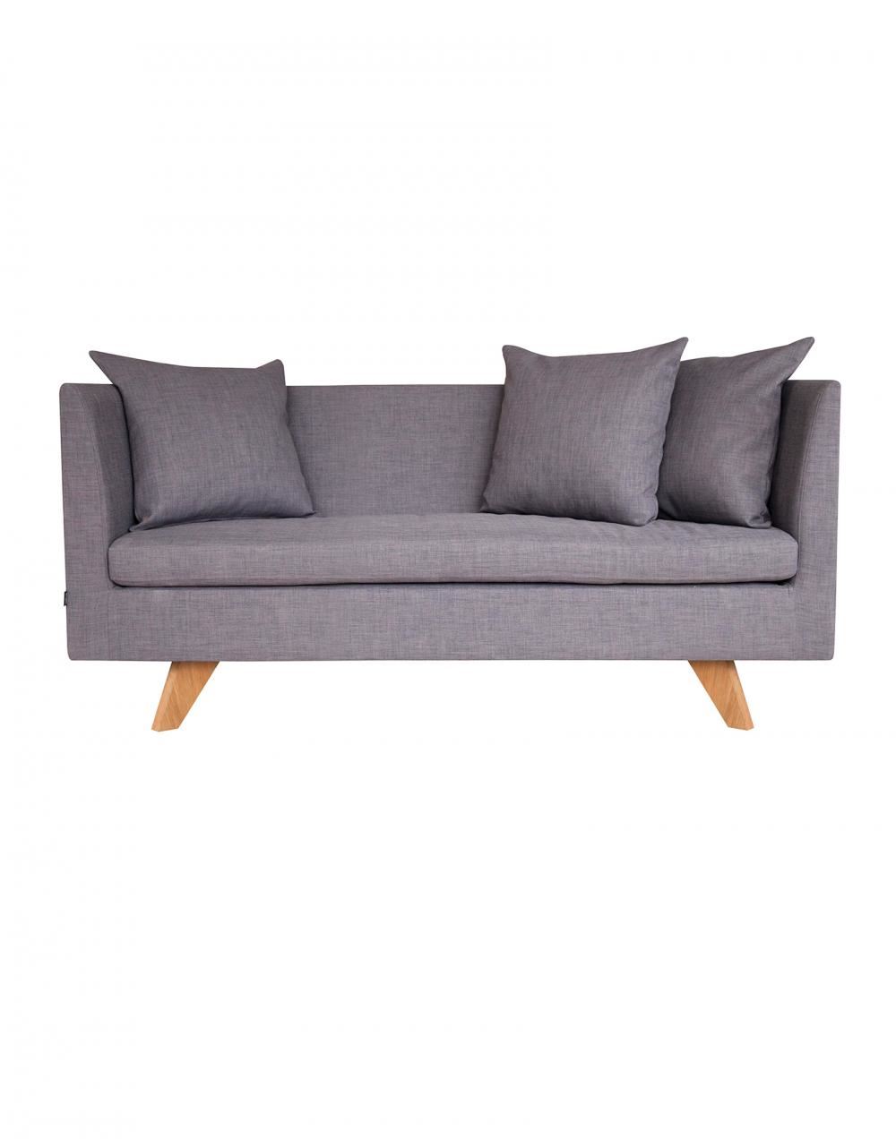 Stunder Dining Sofa 165 Fabric Group 3 Oak Natural Oiled