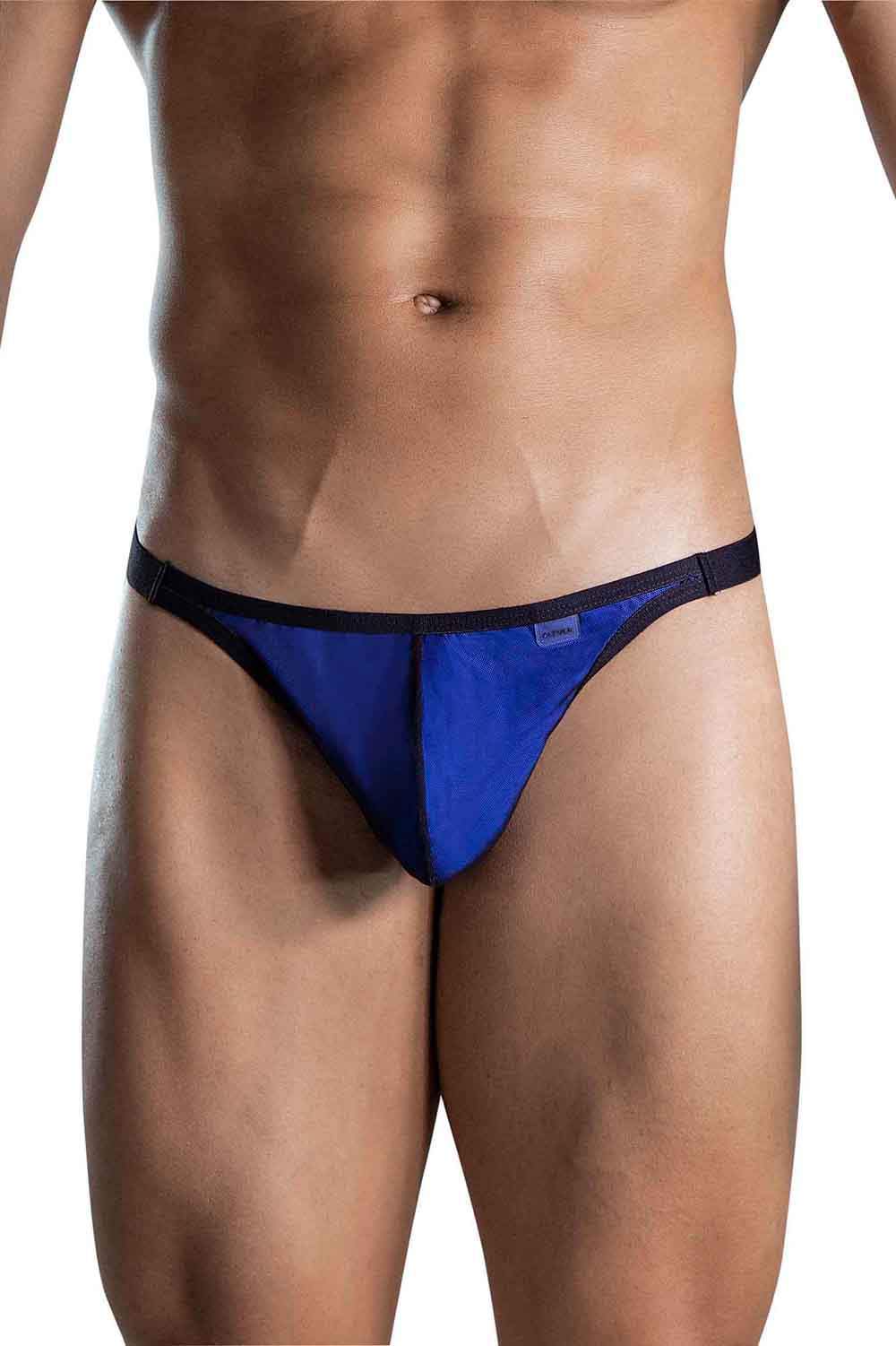Clever Moda Eroticism Thong men’s underwear string briefs. Shop skimpy male slips – sexy enhancing pouch in fine mesh with coloured lining. Buy online
