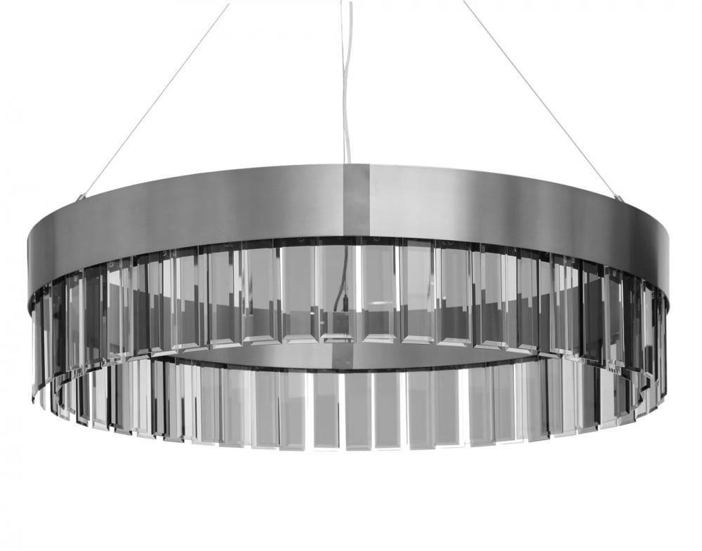 Solaris Chandelier 1100 Satin Stainless Steel