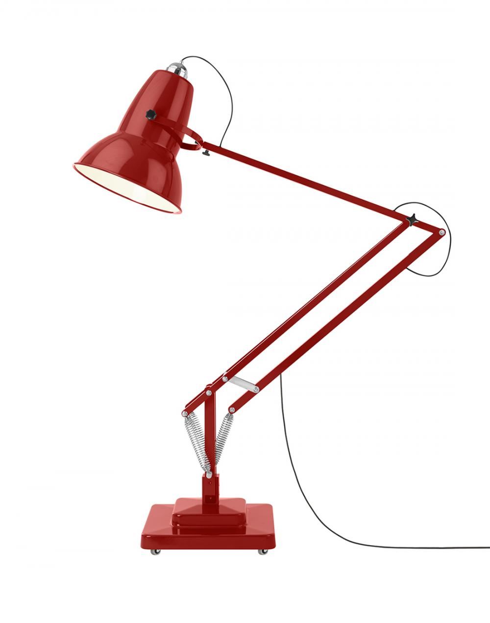 Anglepoise Giant 1227 Floor Light Crimson Red Gloss